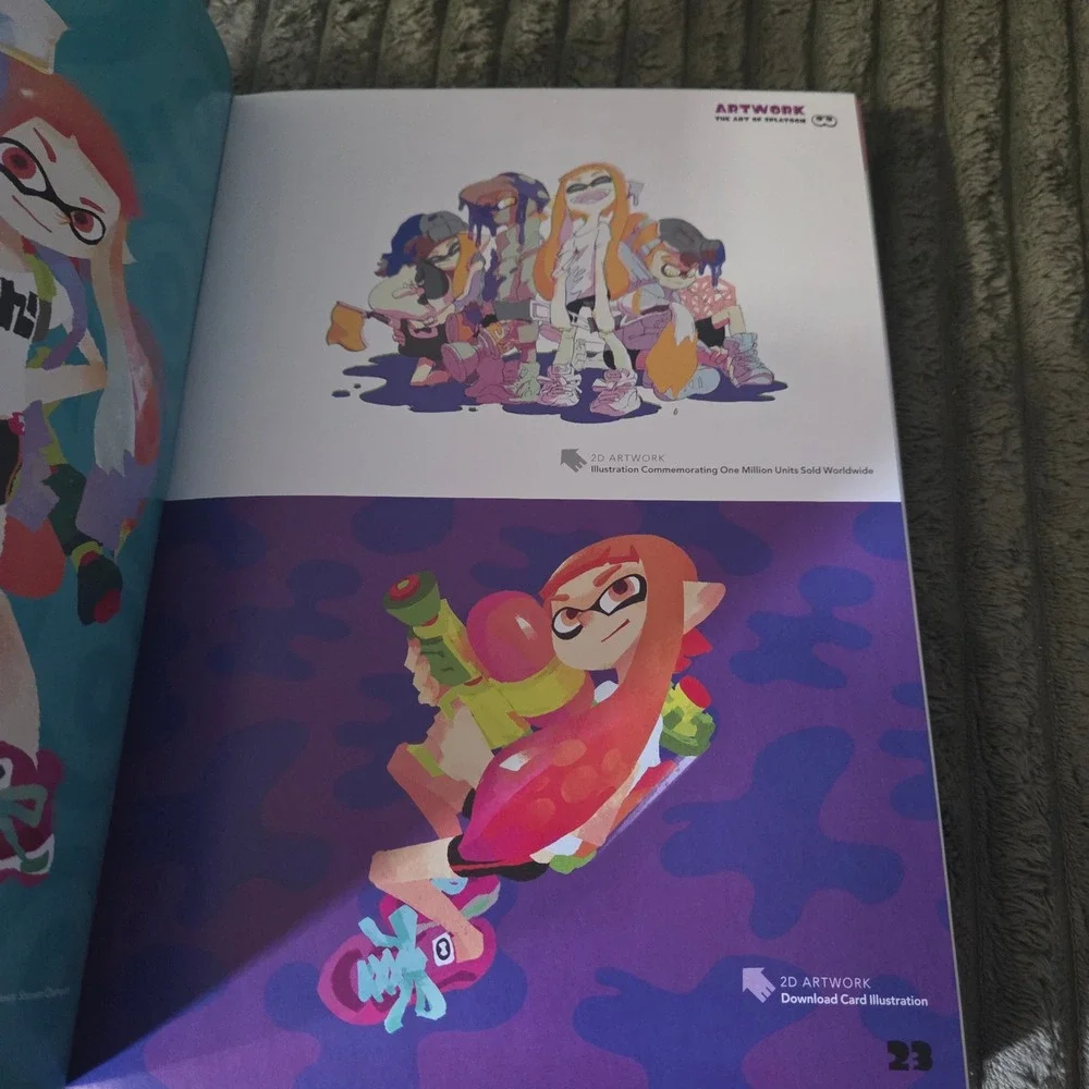 Dark Horse Books art splatoon
